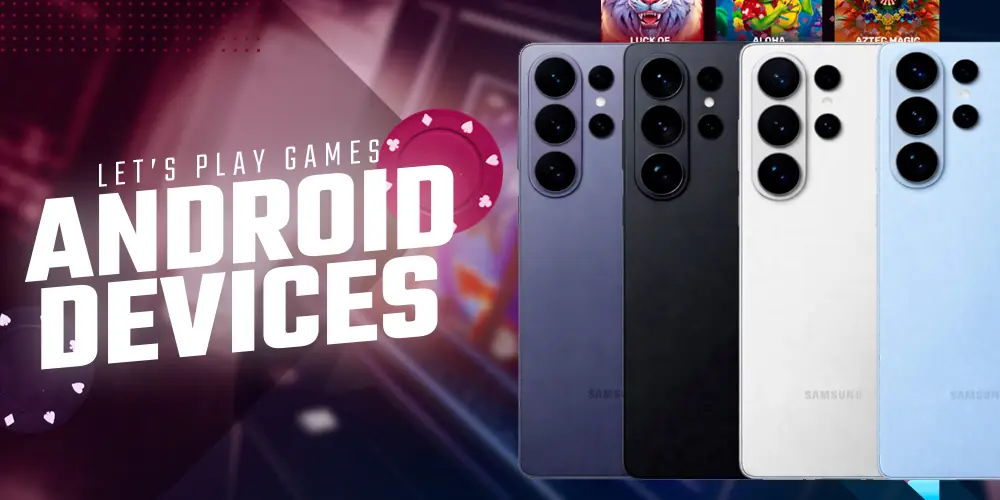 Devices compatible with the Casinonic app.
