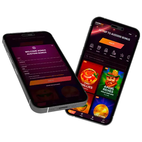 A handy app featuring casino games.