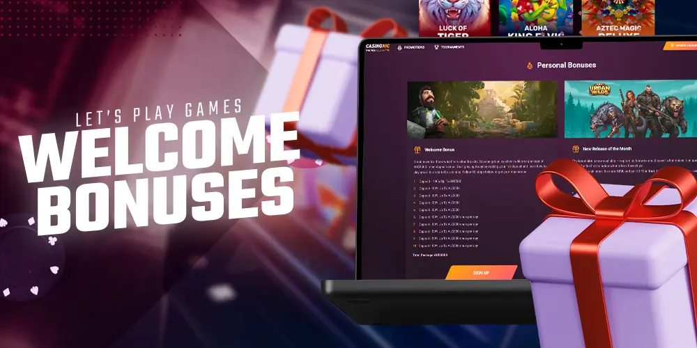 First bonuses for players.