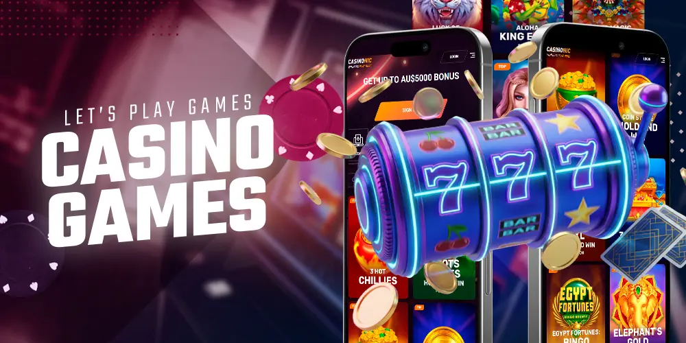 Casino games with stakes.