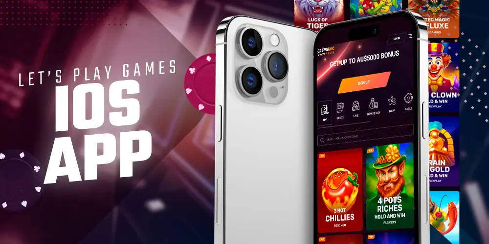 Casino app for iOS.