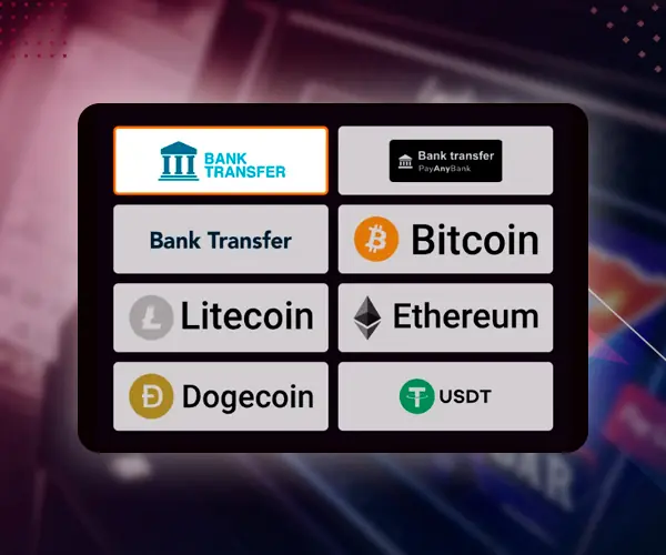 Methods for making a deposit.